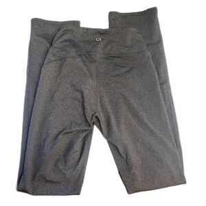 GapFit High Rise Brushed Tech Jersey Flared Leggings Yoga Pants, Size XS Gray